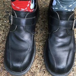 Vtg DOC MARTENS AGNES MATTE BLACK ENGLAND RARE